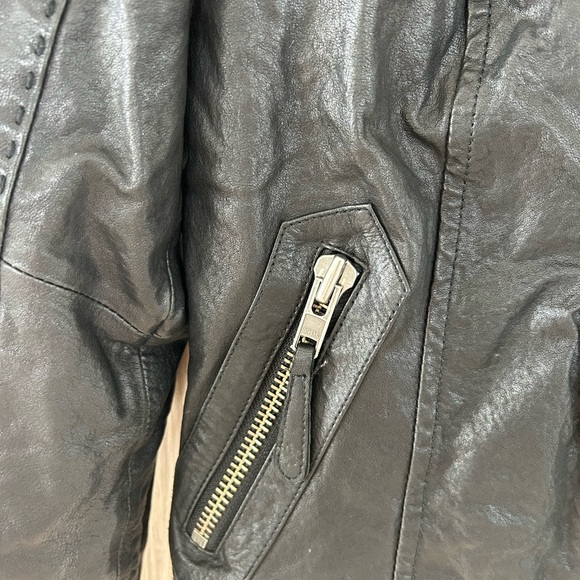 Authentic Mackage Leather Jacket - Picture 5 of 6